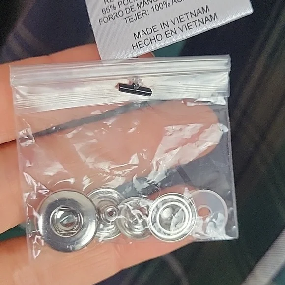 Pendleton womens black rain jacket coat Small - Picture 5 of 14